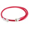 RS PRO Flexible Sanitary Hose, 1.5 m Long, Red, Polyvinyl Chloride Material, Inside Diameter 10mm, EN 61770 Standard 784-4967