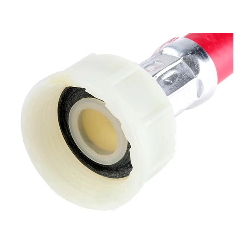 RS PRO Flexible Sanitary Hose, 1.5 m Long, Red, Polyvinyl Chloride Material, Inside Diameter 10mm, EN 61770 Standard 784-4967