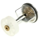 RS PRO Pop Up Plug Brass Chrome Plated 1.5 in 784-5493