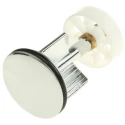 RS PRO Pop Up Plug Brass Chrome Plated 1.5 in 784-5493