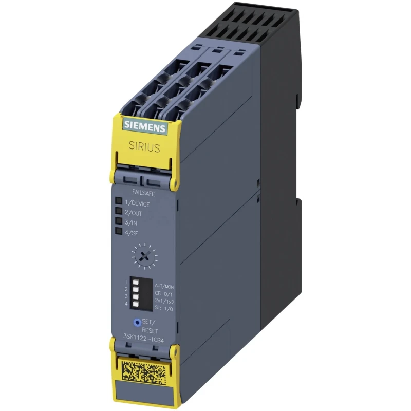 Siemens 24V dc Safety Relay with Configurable 3SK1 Series Advanced SIRIUS 3SK1122-1CB41