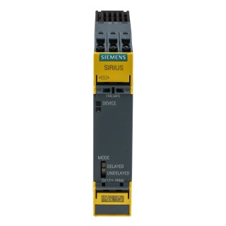 Siemens Safety Relay Output Module, 24V DC, 6 Outputs, LED Display, Screw Terminal, Compact 121.7x22.5x100 mm 3SK1211-1BB40