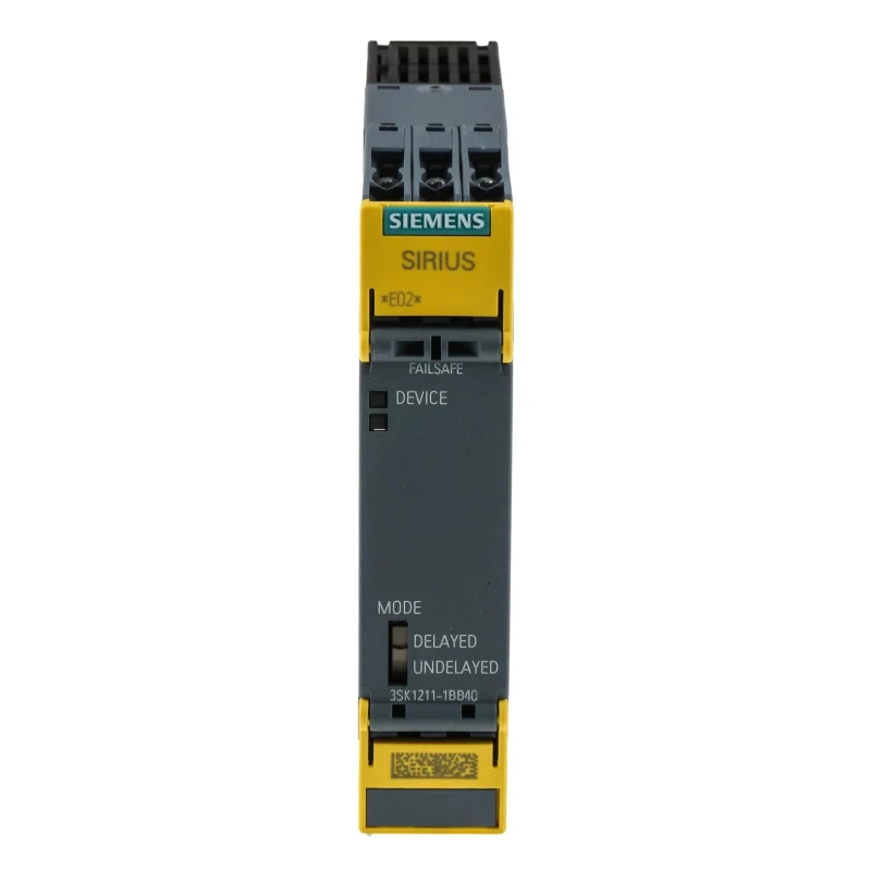 Siemens Safety Relay Output Module, 24V DC, 6 Outputs, LED Display, Screw Terminal, Compact 121.7x22.5x100 mm 3SK1211-1BB40