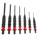 Facom 7-Piece Anti-Vibration Punch Set with 2mm, 3mm, 4mm, 5mm, 6mm, 8mm, 10mm Shank Diameters 249.GJ7
