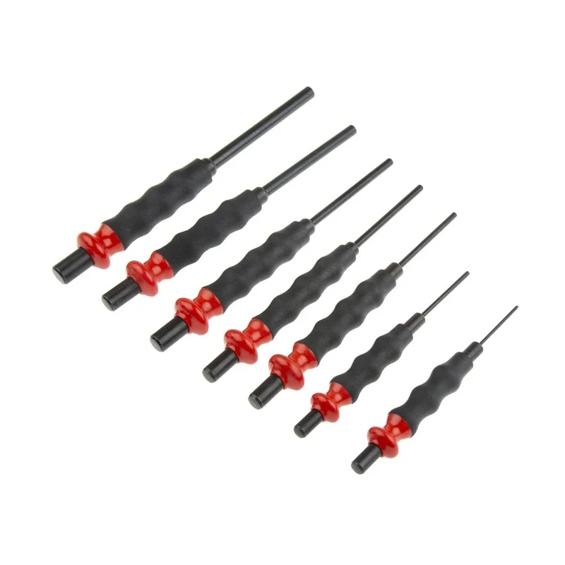 Facom 7-Piece Anti-Vibration Punch Set with 2mm, 3mm, 4mm, 5mm, 6mm, 8mm, 10mm Shank Diameters 249.GJ7