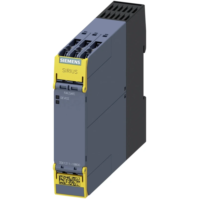 Siemens 3SK1 Safety Relay Output Module 24V AC Screw Terminals 3SK1211-1BB00