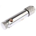 Facom T-Handle Ratcheting Tap Wrench Pressure Cast Zamak, Chrome Finish, Adjustable 2-16 mm Tap Size 385mm Length 830A.10