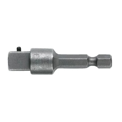 Facom Socket Holder, 3/8 in Square Drive, Chrome Finish, Steel Material, 50mm Overall Length EF.6J