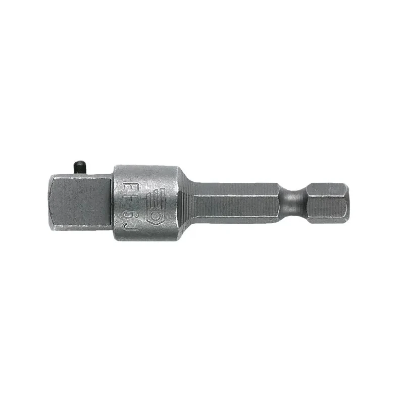 Facom Socket Holder, 3/8 in Square Drive, Chrome Finish, Steel Material, 50mm Overall Length EF.6J