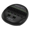 Ansmann Battery Charger ENERGY 16 PLUS Table Charger for NiCd, NiMH Batteries 10V, 1.4V, 5V, 9V, 1000mA, USB 1001-0004-UK