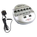 Ansmann Battery Charger ENERGY 16 PLUS Table Charger for NiCd, NiMH Batteries 10V, 1.4V, 5V, 9V, 1000mA, USB 1001-0004-UK