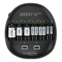 Ansmann Battery Charger ENERGY 16 PLUS Table Charger for NiCd, NiMH Batteries 10V, 1.4V, 5V, 9V, 1000mA, USB 1001-0004-UK