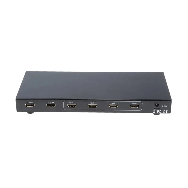 NewLink 4 Input 2 Output HDMI Matrix Switch 1920 x 1080 pixel HD-SMX402DUO