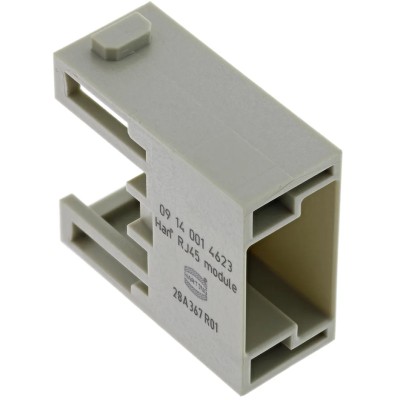 HARTING RJ Connector Module Han Modular Series Ethernet Cabling Germany 09140014623
