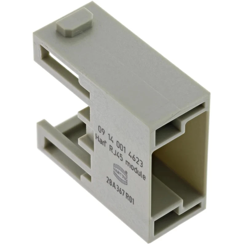HARTING RJ Connector Module Han Modular Series Ethernet Cabling Germany 09140014623