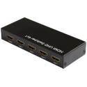 NewLink 4 Input 1 Output HDMI Amplified Switch 1920 x 1080 pixel HD-SW104DUO