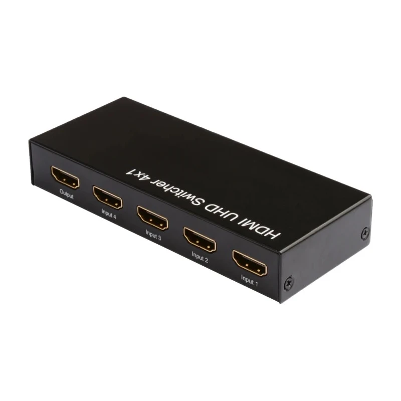 NewLink 4 Input 1 Output HDMI Amplified Switch 1920 x 1080 pixel HD-SW104DUO