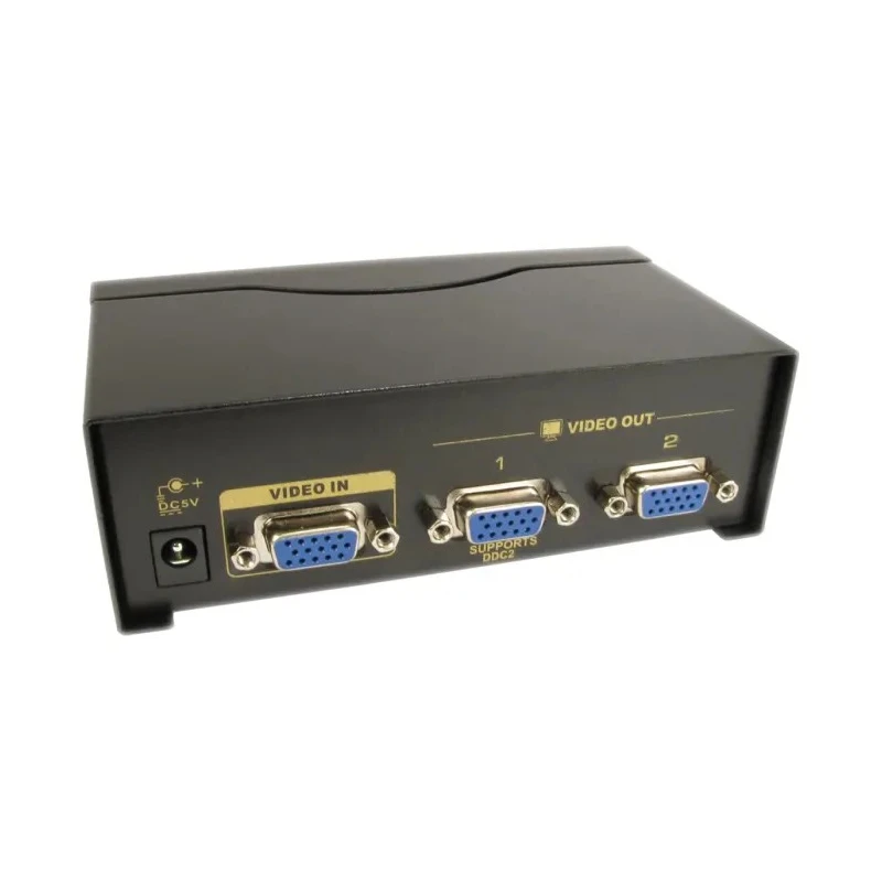 NewLink 1 Input 2 Output VGA Splitter 2048 x 1536 Pixel NLKVS-532ADUO