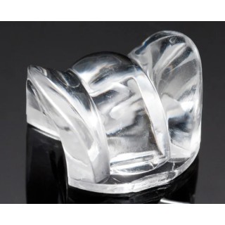 Ledil Flare Series 1-Way LED Lens Polymethyl Methacrylate 16mm Diameter 8.6mm Height Oval Beam 13 + 81 C12763_FLARE-MINI-A