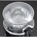 Ledil Emily Series 1-Way LED Lens Round Clear Polymethyl Methacrylate 26mm Diameter 13.3mm Height 54 to CA12589_EMILY-WWW