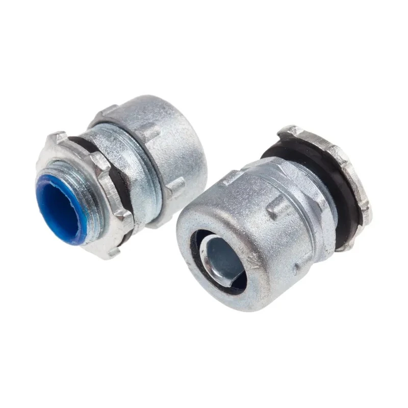 RS PRO Straight Adapter for PVC Metal Conduit Nickel Plated Brass 6.35 mm Nominal Size M16 x 1.5 784-0114