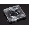 Ledil Siri Series 1-Way LED Lens Dome, Clear Polymethyl Methacrylate, 134 to 151 ° Wide Angle CA13013_SIRI-DOME