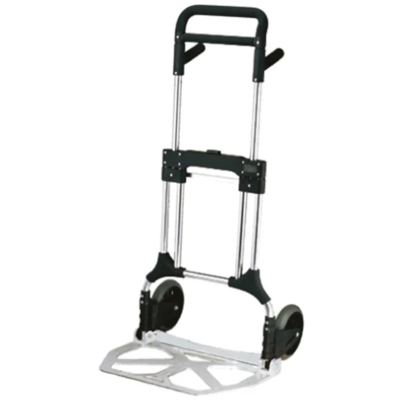 RS PRO Medium Duty Foldable Aluminium Sack Truck 200 kg Load 590 mm x 390 mm Toe Plate 200 mm Rubber Wheel 784-6030
