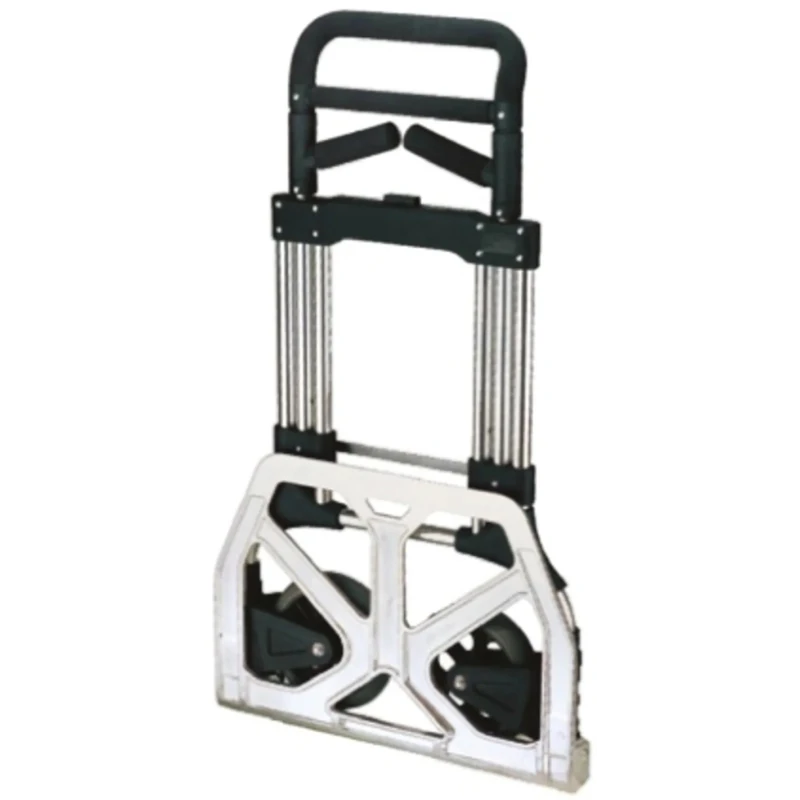 RS PRO Medium Duty Foldable Aluminium Sack Truck 200 kg Load 590 mm x 390 mm Toe Plate 200 mm Rubber Wheel 784-6030