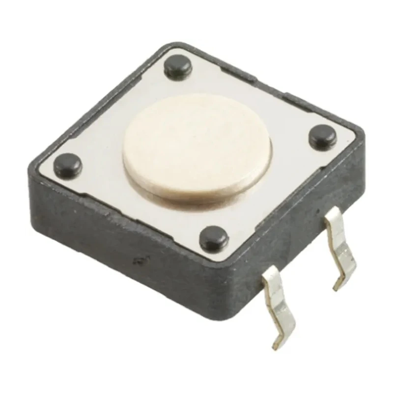 Wurth Elektronik White Tactile Switch Button 5 mm SPST 50mA 12 V dc Surface Mount 430466043726