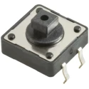 Wurth Elektronik Black Tactile Switch Button 3.8mm SPST 50mA 12V DC Through Hole 430476073716