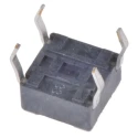 Wurth Elektronik White Tactile Switch 0.9 mm SPST 50mA 12 V dc Through Hole 430156043726
