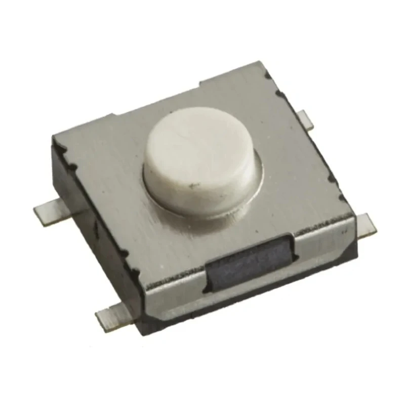 Wurth Elektronik White Tactile Switch, 0.5 mm Actuator Length, SPST 50mA 12 V dc, Surface Mount 430471025826