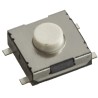 Wurth Elektronik White Tactile Switch, 0.5 mm Actuator Length, SPST 50mA 12 V dc, Surface Mount 430471025826