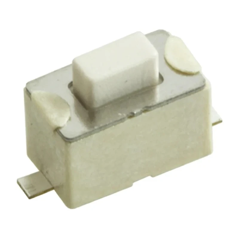 Wurth Elektronik White Tactile Switch SPST 50mA 12 V DC Surface Mount 1.5 mm Actuator 434111050826
