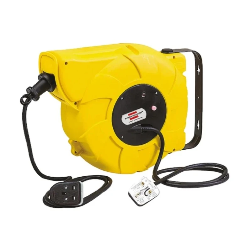 brennenstuhl Automatic Rewind Cable Reel 16m 1 Socket Type G British 240V IP20 1241003300