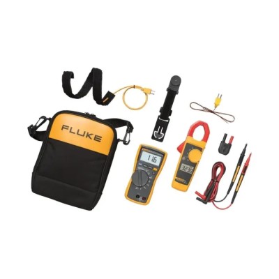 Fluke Multimeter Kit with Probes, True-RMS Clamp Meter, Case, Multimeter Malaysia FLUKE 116/323