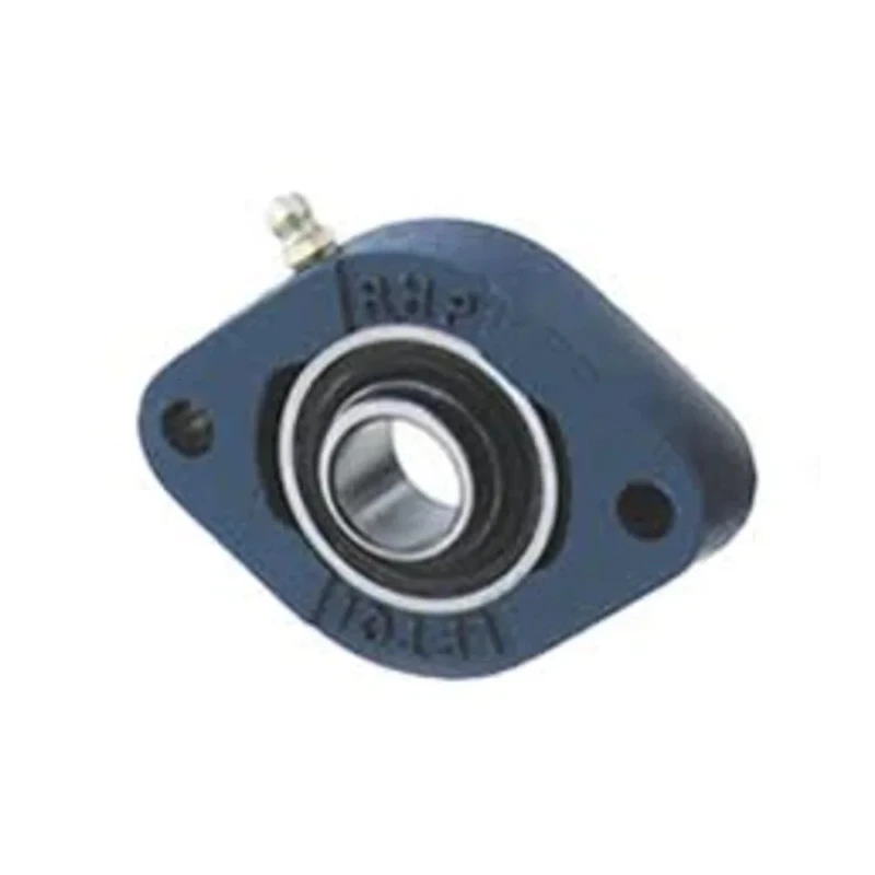 NSK-RHP Self-Lube Two Bolt Flange Bearing Unit Cast Iron Mild Steel Anti-Static Nitrile Rubber Taper Bore LFTC35EC