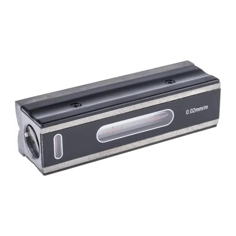 RS PRO Precision Shaft Inclinometer 150 mm, Accuracy 0.02 mm/m, 1 Vial, V Groove Level 785-7897