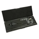RS PRO Vernier Bevel Protractor 150 mm Stainless Steel Blade 785-7894
