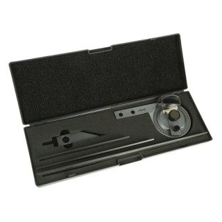 RS PRO Vernier Bevel Protractor 150 mm Stainless Steel Blade 785-7894