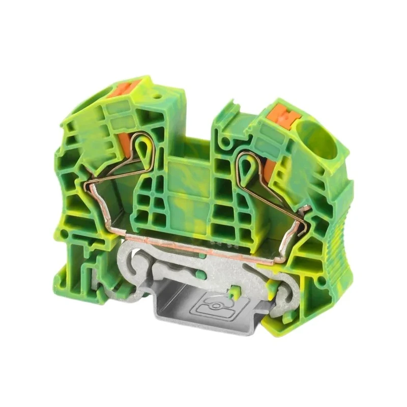 Phoenix Contact PT 16 N-PE Series Earth Terminal Block Green Yellow 0.5mm² to 25 mm² Push-in 250V 90A 1-Level 3212147