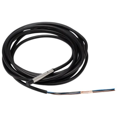 Omron Barrel Inductive Proximity Sensor M8 Thread Size PNP Output 30V dc 100mA 3mm Detection Range E2E-C04N03-WC-B1 2M