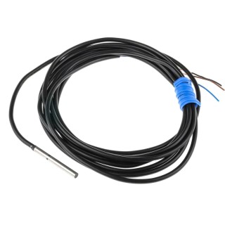 Omron Barrel Inductive Proximity Sensor 30 V dc 50 mA 0.8 mm Detection PNP Output E2E-C03SR8-WC-B1 2M