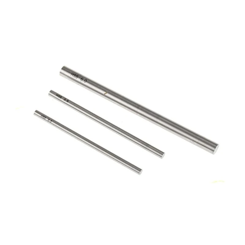 RS PRO Hole Drill Blank Set Steel High-Speed 51 Pieces Diameter 1-6 mm 785-7881