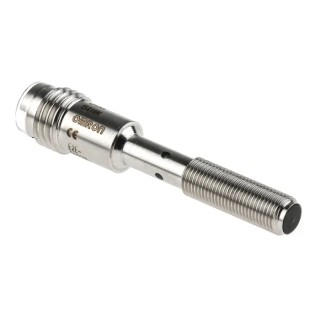 Omron Threaded Barrel Inductive Proximity Sensor Stainless Steel Body IP67 Flush Mount Output PNP 30 V DC E2E-S05S12-MC-B1