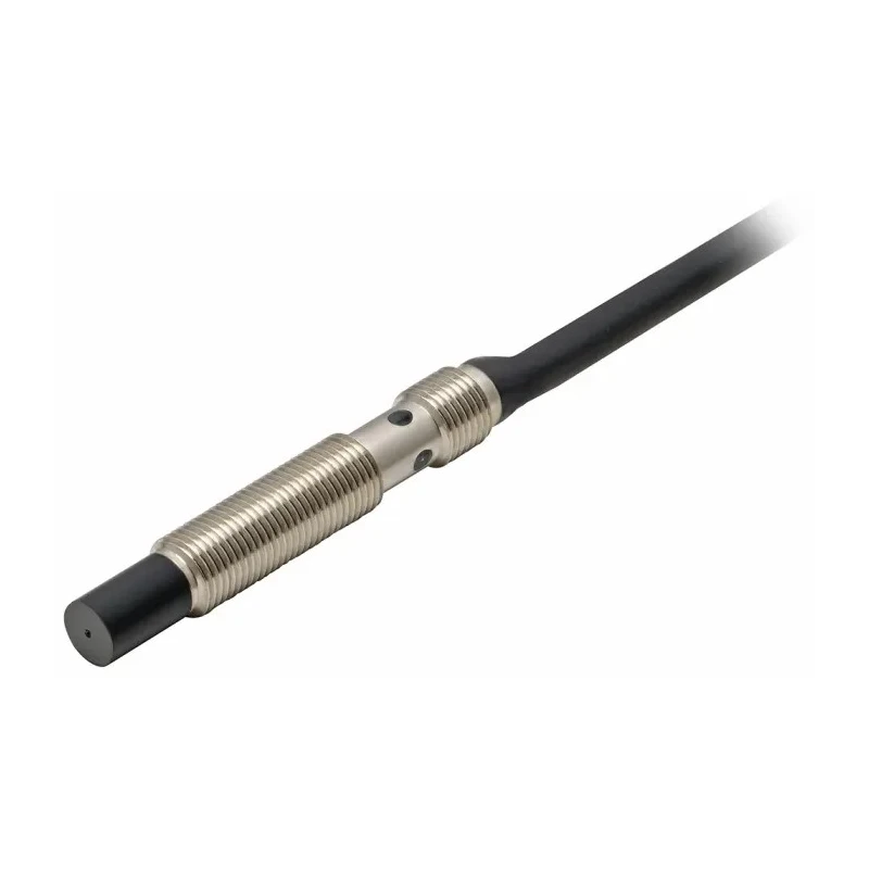 Omron Threaded Barrel Inductive Proximity Sensor M5 PNP Stainless Steel IP67 3 mm Detection E2E-S05N03-WC-B1 2M