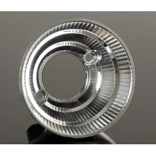 Ledil Brooke Series Round LED Reflector 45mm Diameter, 20.2mm Height, Aluminium Coated Polycarbonate C12083_BROOKE-SCR-M