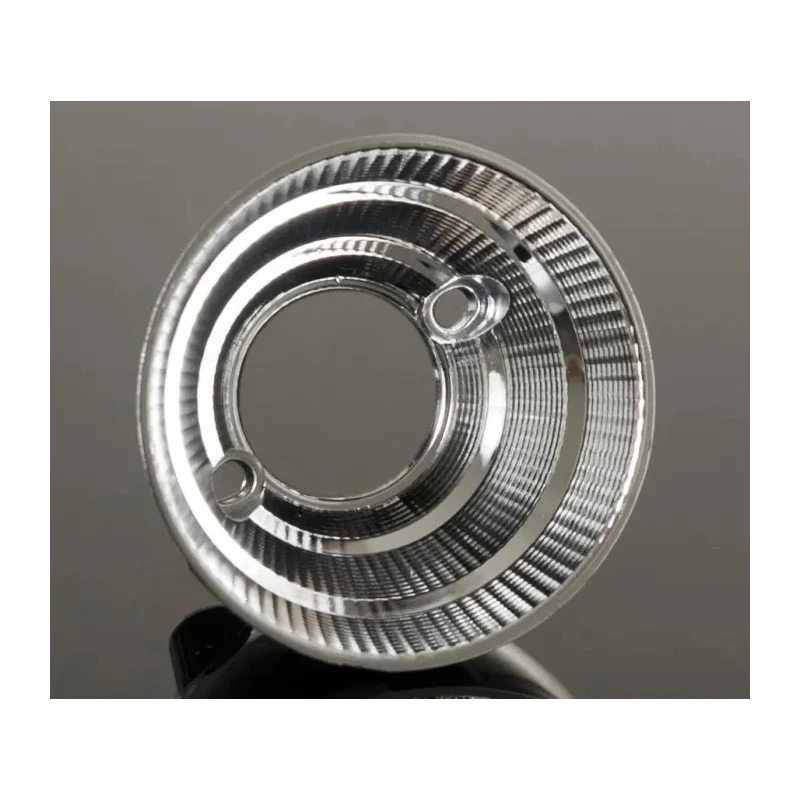 Ledil Brooke Series Round LED Reflector 45mm Diameter, 20.2mm Height, Aluminium Coated Polycarbonate C12083_BROOKE-SCR-M