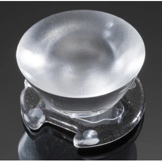 Ledil Emily Series 1-Way LED Lens Round Clear Polymethyl Methacrylate 34 to 45° Viewing Angle CA11934_EMILY-W