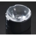 Ledil Tina2 Series Lens Assembly 74 ° Diffused Beam, Round Optical Grade PMMA Lens with 2 Legs 
